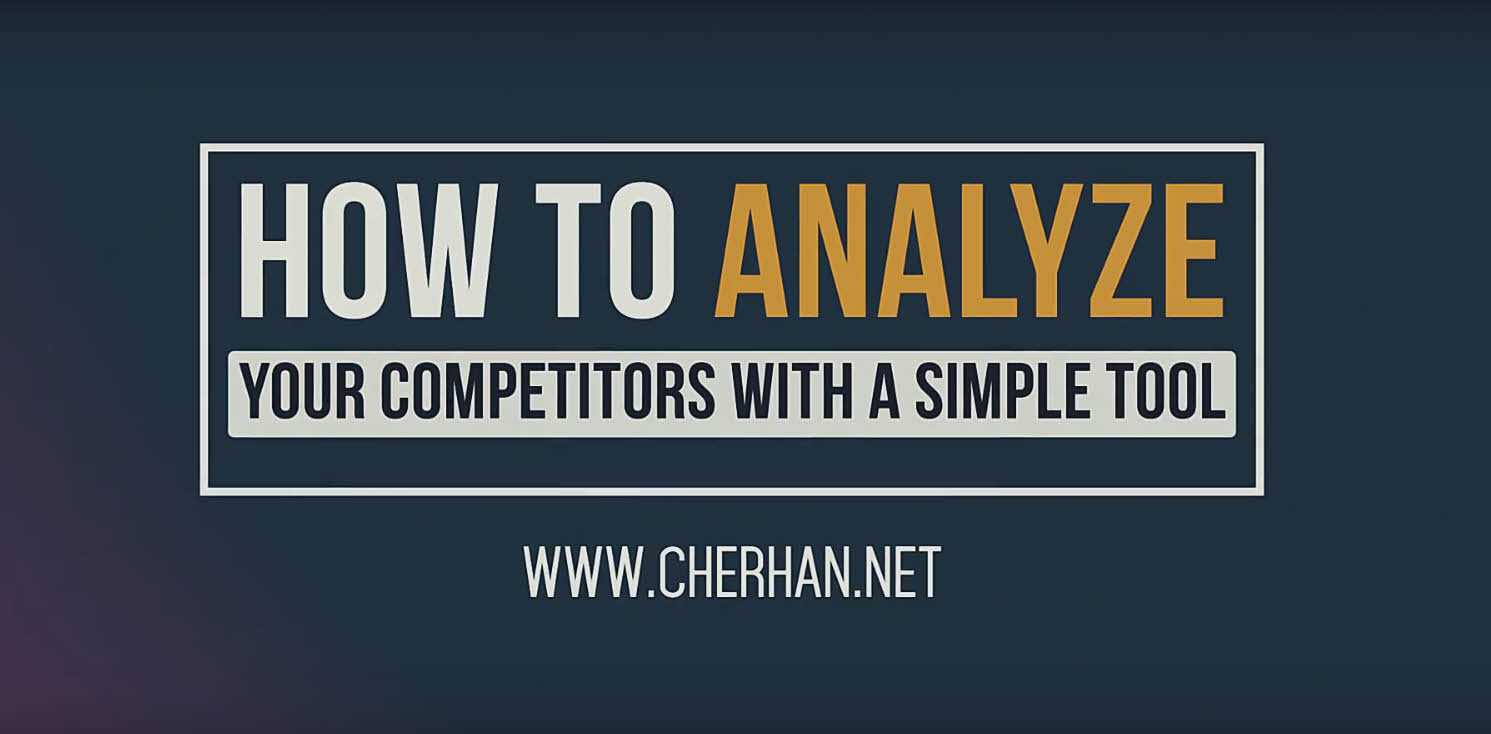 How To Analyze Competitors - Dr. Lau Cher Han